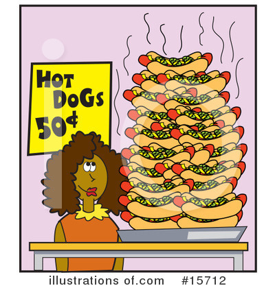 Hotdog Clipart #15712 by Andy Nortnik