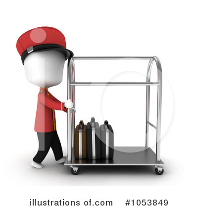 Bellboy Clipart #1053849 by BNP Design Studio