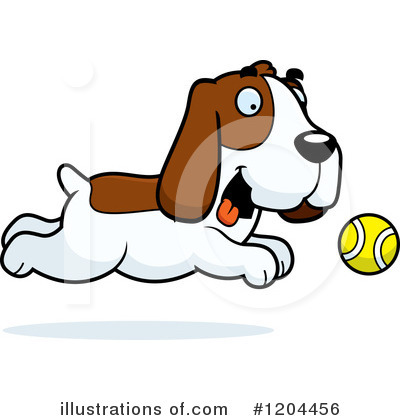 Royalty-Free (RF) Hound Clipart Illustration by Cory Thoman - Stock Sample #1204456