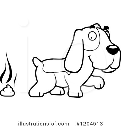 Royalty-Free (RF) Hound Clipart Illustration by Cory Thoman - Stock Sample #1204513