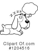 Hound Clipart #1204516 by Cory Thoman