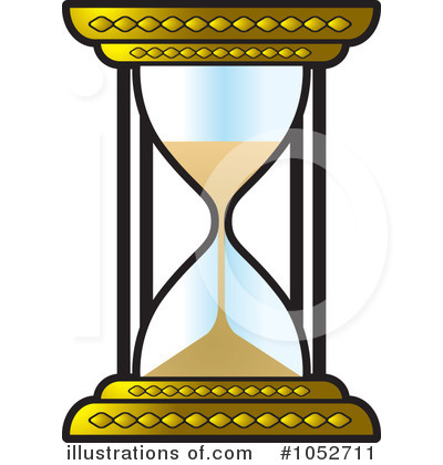 Royalty-Free (RF) Hourglass Clipart Illustration by Lal Perera - Stock Sample #1052711
