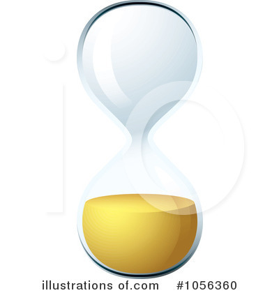 Royalty-Free (RF) Hourglass Clipart Illustration by michaeltravers - Stock Sample #1056360