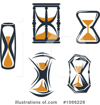 Royalty-Free (RF) Hourglass Clipart Illustration by Vector Tradition SM - Stock Sample #1066228