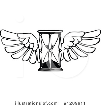 Royalty-Free (RF) Hourglass Clipart Illustration by Prawny - Stock Sample #1209911