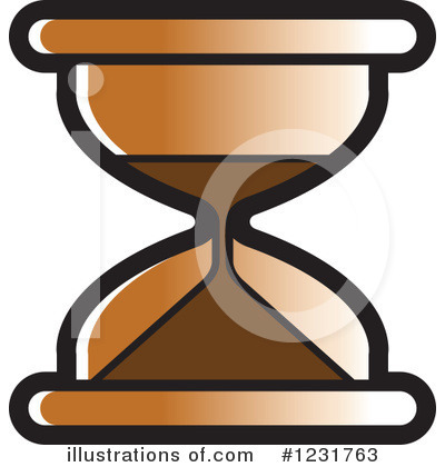 Royalty-Free (RF) Hourglass Clipart Illustration by Lal Perera - Stock Sample #1231763