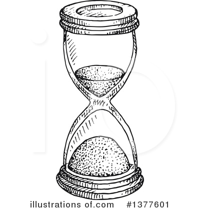 Hourglass Clipart #1377601 by Vector Tradition SM