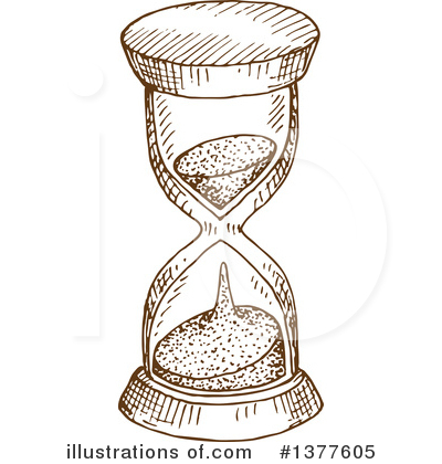 Hourglass Clipart #1377605 by Vector Tradition SM