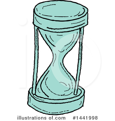 Royalty-Free (RF) Hourglass Clipart Illustration by patrimonio - Stock Sample #1441998
