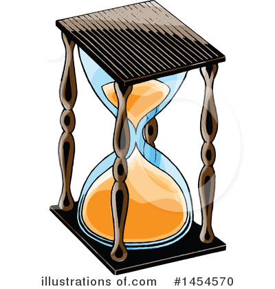 Royalty-Free (RF) Hourglass Clipart Illustration by cidepix - Stock Sample #1454570