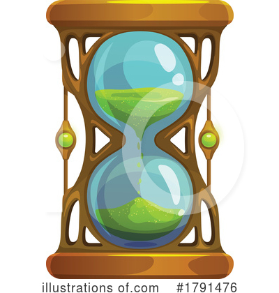 Hourglass Clipart #1791476 by Vector Tradition SM