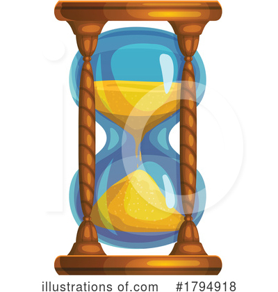 Hourglass Clipart #1794918 by Vector Tradition SM
