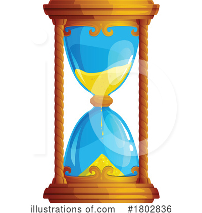 Hourglass Clipart #1802836 by Vector Tradition SM