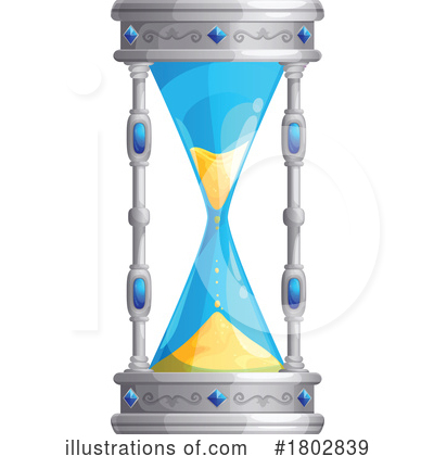 Royalty-Free (RF) Hourglass Clipart Illustration by Vector Tradition SM - Stock Sample #1802839
