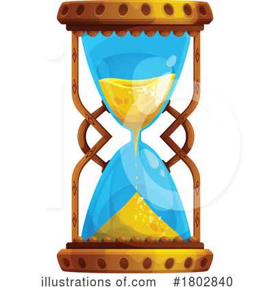 Hourglass Clipart #1802840 by Vector Tradition SM