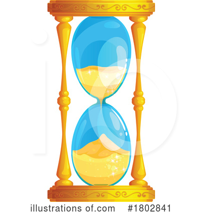 Hourglass Clipart #1802841 by Vector Tradition SM