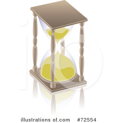 Royalty-Free (RF) Hourglass Clipart Illustration by cidepix - Stock Sample #72554