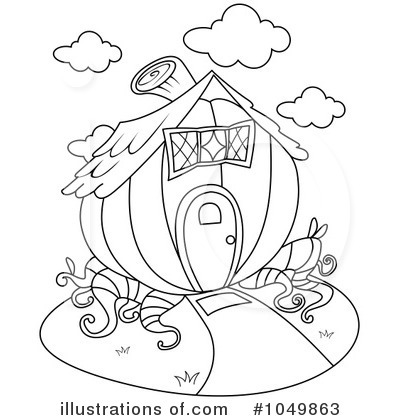 Royalty-Free (RF) House Clipart Illustration by BNP Design Studio - Stock Sample #1049863