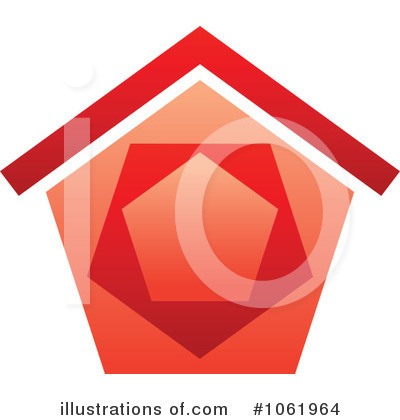 Royalty-Free (RF) House Clipart Illustration by Vector Tradition SM - Stock Sample #1061964