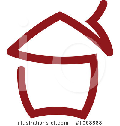 Royalty-Free (RF) House Clipart Illustration by Vector Tradition SM - Stock Sample #1063888