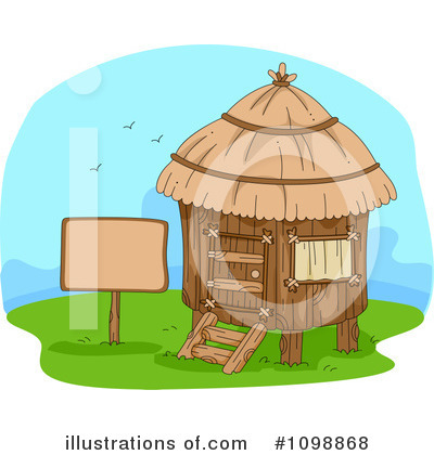 Royalty-Free (RF) House Clipart Illustration by BNP Design Studio - Stock Sample #1098868