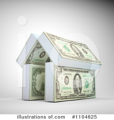 Royalty-Free (RF) House Clipart Illustration by Mopic - Stock Sample #1104625
