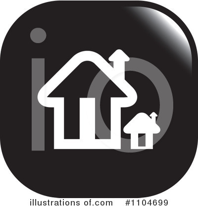 Royalty-Free (RF) House Clipart Illustration by Lal Perera - Stock Sample #1104699