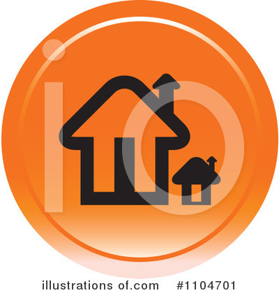 Royalty-Free (RF) House Clipart Illustration by Lal Perera - Stock Sample #1104701