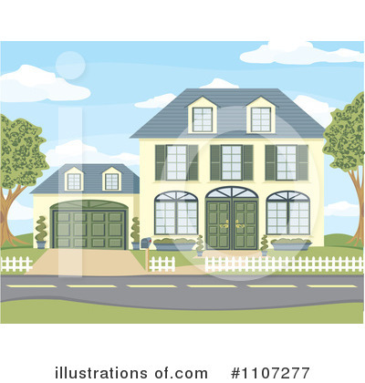 House Clipart #1107277 by Amanda Kate