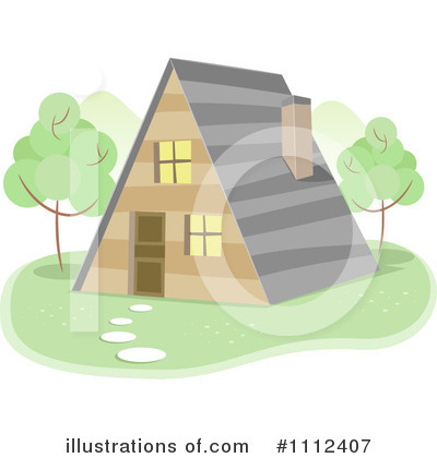Royalty-Free (RF) House Clipart Illustration by BNP Design Studio - Stock Sample #1112407