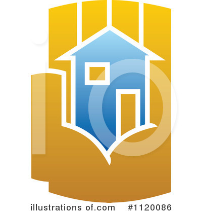 Royalty-Free (RF) House Clipart Illustration by Vector Tradition SM - Stock Sample #1120086