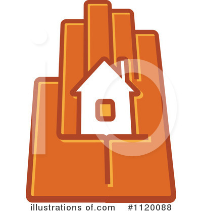 Royalty-Free (RF) House Clipart Illustration by Vector Tradition SM - Stock Sample #1120088