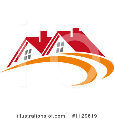 Royalty-Free (RF) House Clipart Illustration by Vector Tradition SM - Stock Sample #1129619