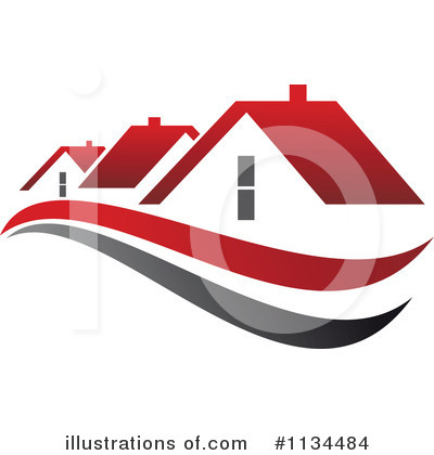 Royalty-Free (RF) House Clipart Illustration by Vector Tradition SM - Stock Sample #1134484