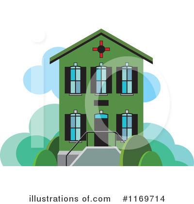 Royalty-Free (RF) House Clipart Illustration by Lal Perera - Stock Sample #1169714