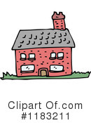 House Clipart #1183211 by lineartestpilot