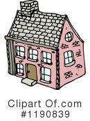 House Clipart #1190839 by lineartestpilot