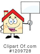 House Clipart #1209728 by Hit Toon