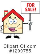 House Clipart #1209755 by Hit Toon