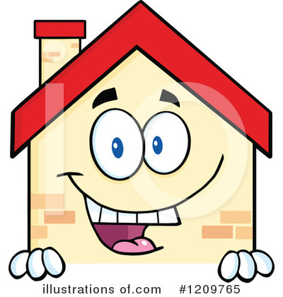 House Clipart #1209765 by Hit Toon