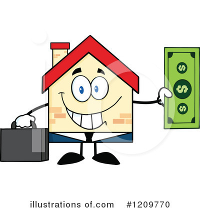 House Clipart #1209770 by Hit Toon