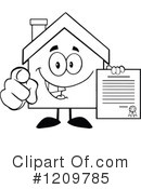 House Clipart #1209785 by Hit Toon