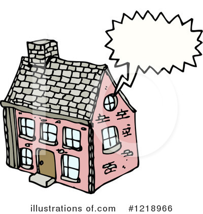 Royalty-Free (RF) House Clipart Illustration by lineartestpilot - Stock Sample #1218966