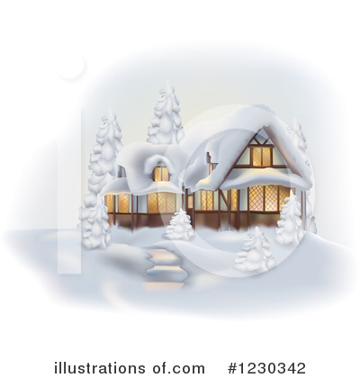 Royalty-Free (RF) House Clipart Illustration by dero - Stock Sample #1230342