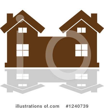 Royalty-Free (RF) House Clipart Illustration by Vector Tradition SM - Stock Sample #1240739
