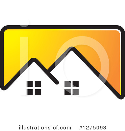 Royalty-Free (RF) House Clipart Illustration by Lal Perera - Stock Sample #1275098