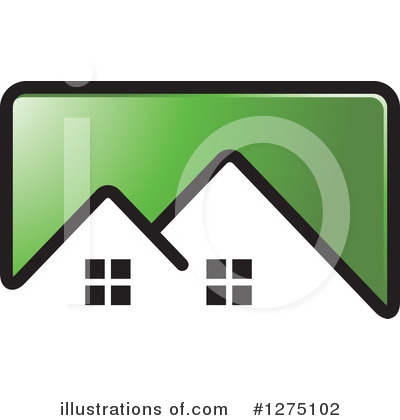 Royalty-Free (RF) House Clipart Illustration by Lal Perera - Stock Sample #1275102