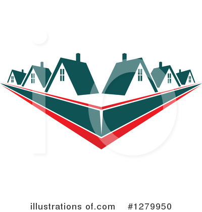 Roof Clipart #1279950 by Vector Tradition SM