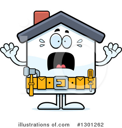 Royalty-Free (RF) House Clipart Illustration by Cory Thoman - Stock Sample #1301262