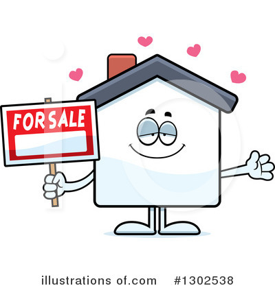 Royalty-Free (RF) House Clipart Illustration by Cory Thoman - Stock Sample #1302538